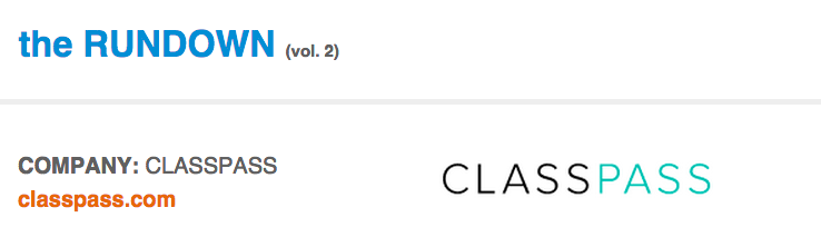 The Rundown on ClassPass