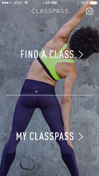 Classpass App